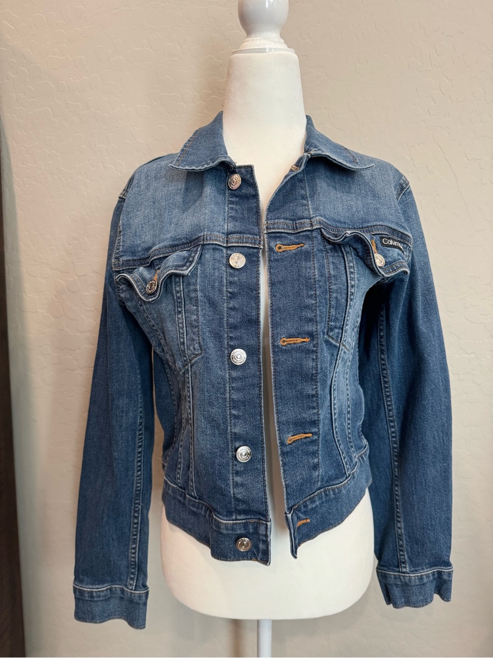 Calvin Klein Medium Blue Classic Denim Jacket
